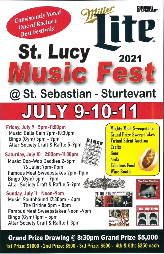 St Lucy Music Fest @ St. Sebastian St Lucy Music Fest @ St. Sebastian