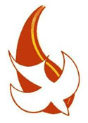 Confirmation - Image of Flame with Dove